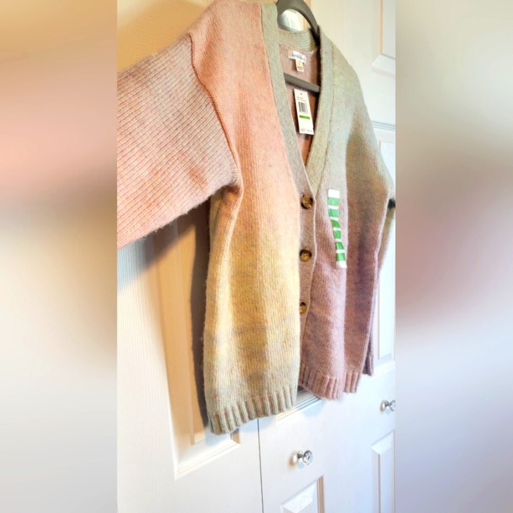 JohnPaulRichard Lemonade Cardigan Sweater NWT Size:L - Picture 2 of 8
